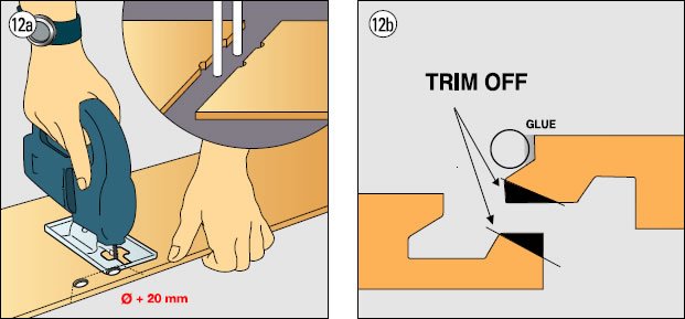 Bước 12 lắp đặt sàn gỗ